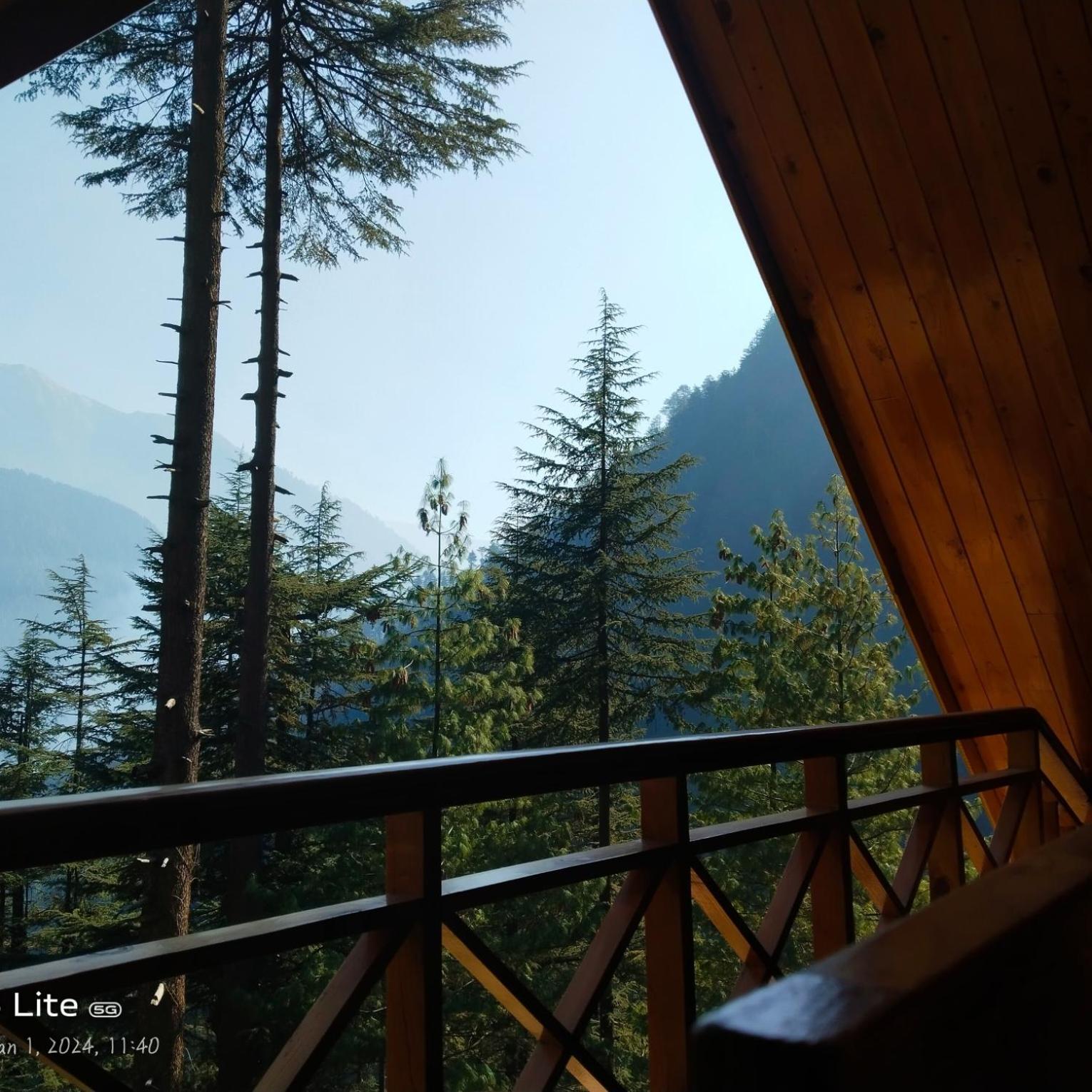 Forest View Cottage Jibhi Екстериор снимка